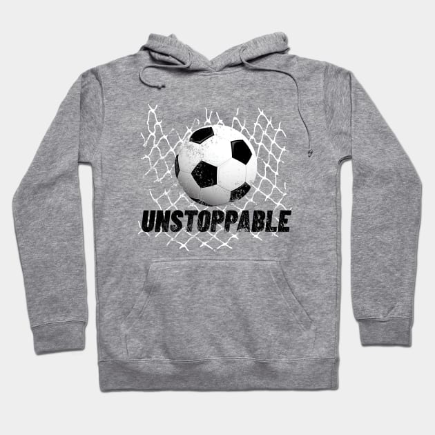 Unstoppable - soccer champion Hoodie by SW10 - Soccer Art